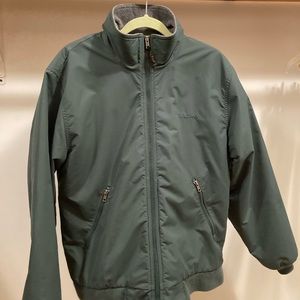 L.L. Bean Men’s Green Bomber Shell Jacket